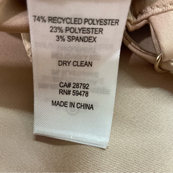 NWT-HOUSE OF HARLOW 1960 gorgeous backless midi in a silk touch fabric SZ MED - Picture 8 of 15